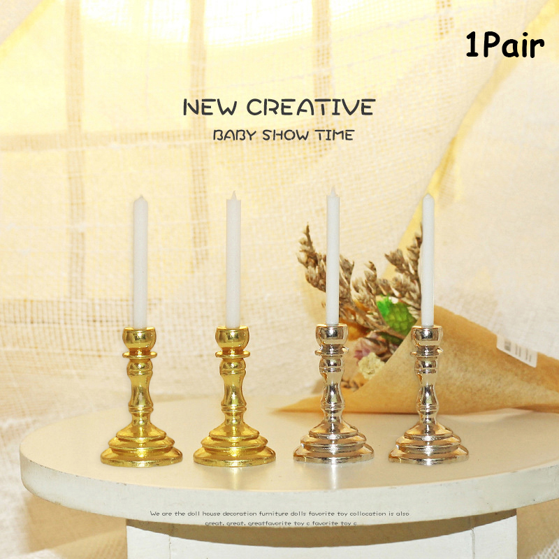 1Pair 1/12 Doll House Miniatur - đánh giá và giá Candle Quotes
