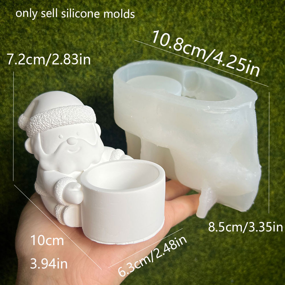DIY Santa Claus Candlestick Si - đánh giá và giá Candle Quotes