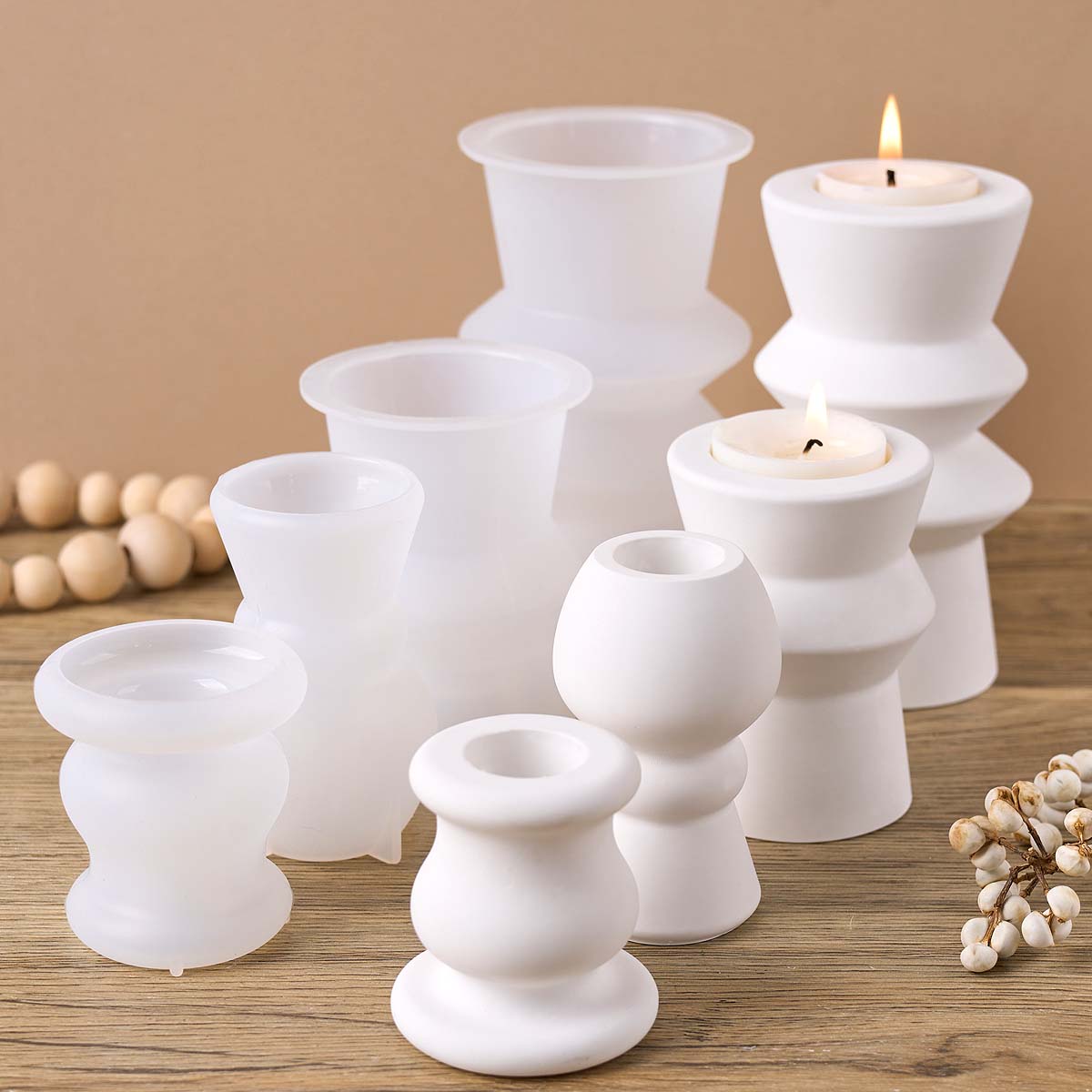 Nordic Candle Holder Silicone  - đánh giá và giá Candle Quotes