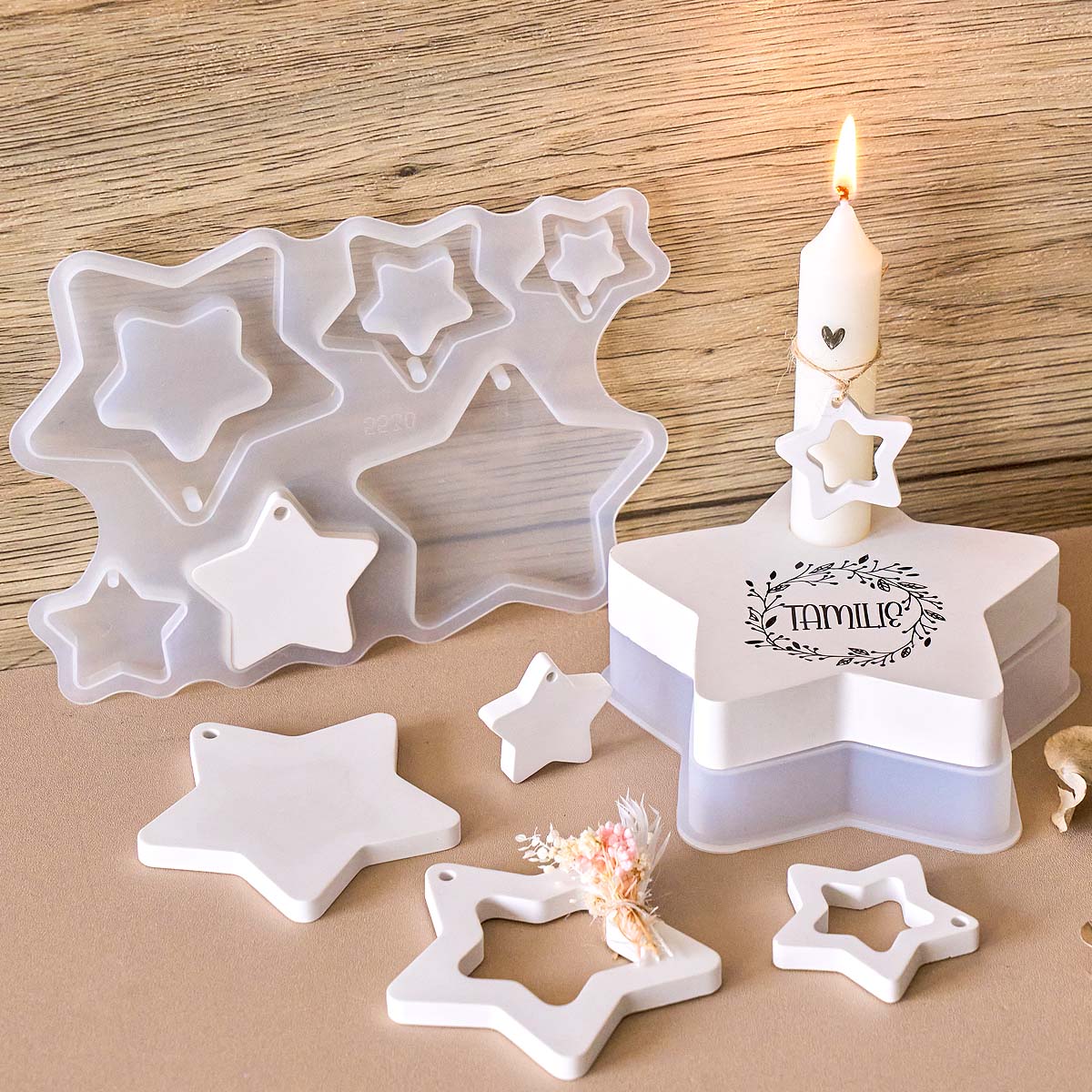 Five Pointed Star Candlestick  - đánh giá và giá Candle Quotes