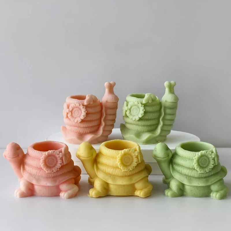 Turtle Snail Candlestick Silic - đánh giá và giá Candle Quotes