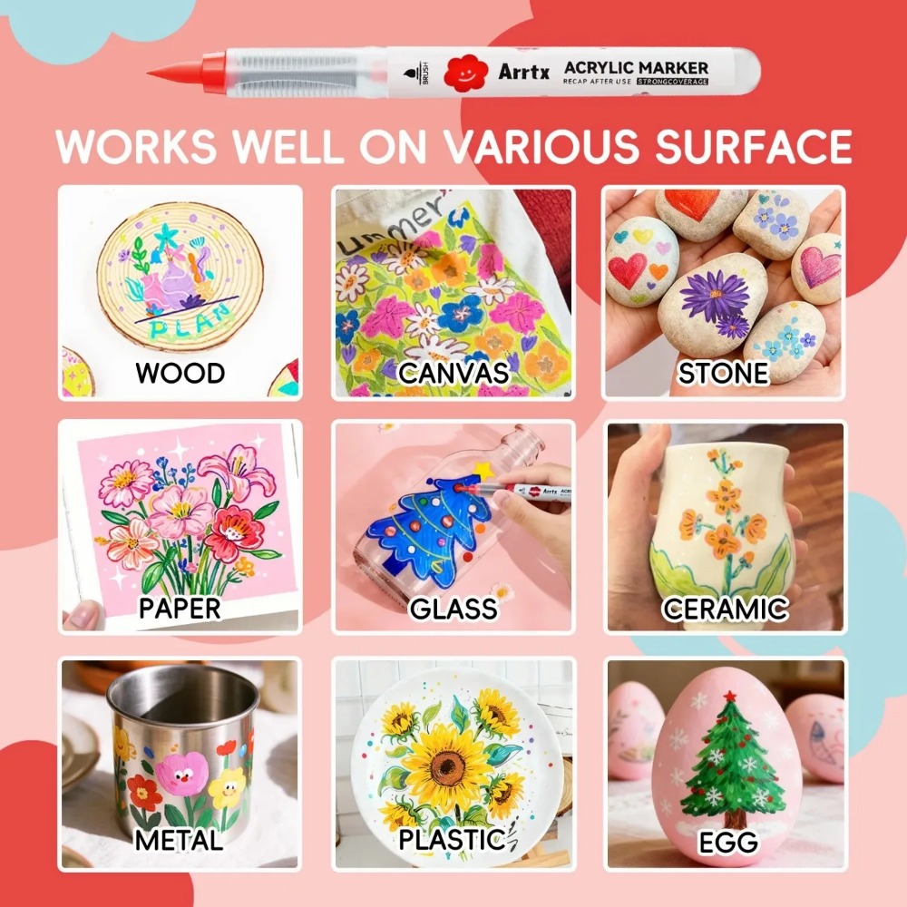 Arrtx 36/60 Colors Cartoon Acr - đánh giá và giá Copic Marker Classic
