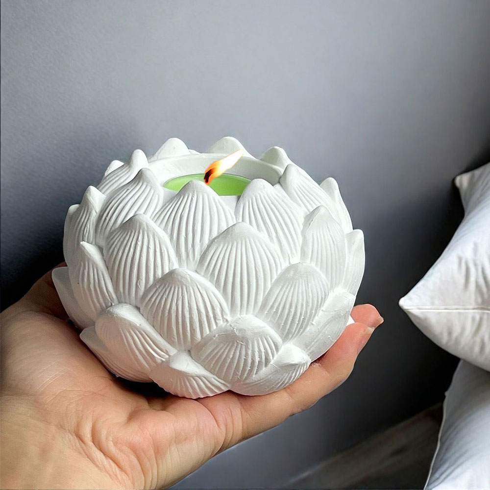 Lotus Candlestick Silicone Mol - đánh giá và giá Candle Quotes