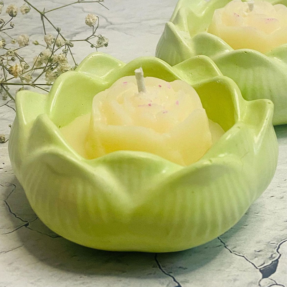 Lotus Candlestick Silicone Mol - đánh giá và giá Candle Quotes
