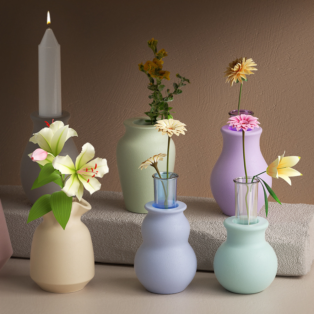 New Round Mouth Vase Silicone  - đánh giá và giá Candle Quotes