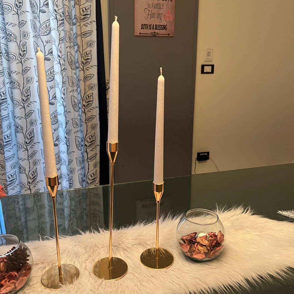 Simple Taper Pillar Acrylic Mo - đánh giá và giá Candle Quotes