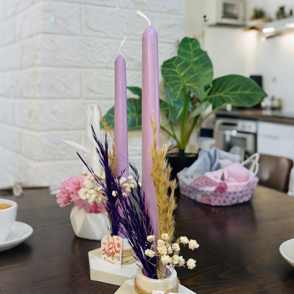 Simple Taper Pillar Acrylic Mo - đánh giá và giá Candle Quotes